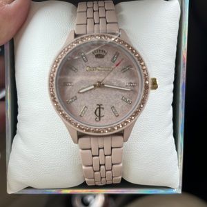 New womens juicy couture black label watch